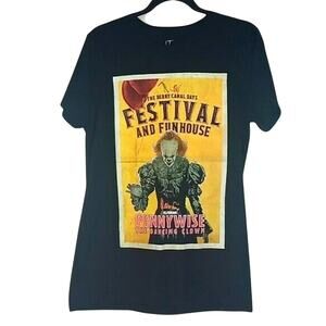 IT/Pennywise Chapter 2 The Dancing Clown Black (Unisex) T-Shirt - S